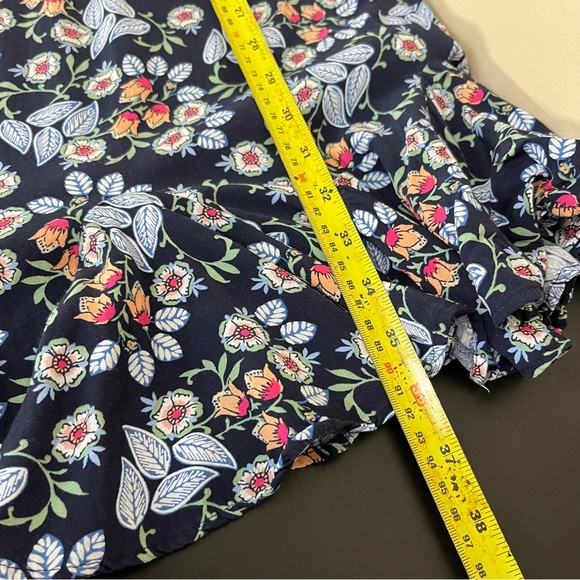 Loft Floral Godet Drawstring Dress - Picture 16 of 16